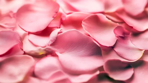 Rose Petals in Soft Focus: A Study in Delicate Beauty.