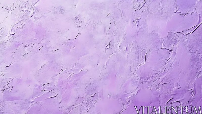 Lavender plaster wall shows soft textured abstract surface