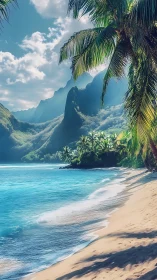 Emerald Sanctuary: Where Turquoise Dreams Meet Volcanic Cliffs