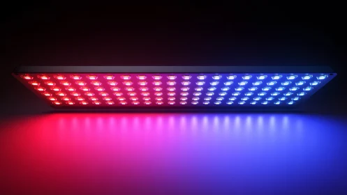 LED RGB Light Panel Gradient Spectrum Display