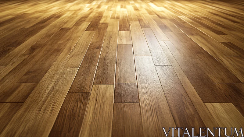 Warm sunlit wooden flooring inviting relaxed everyday living.