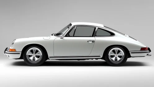 Side-view studio image shows classic two-door coupe