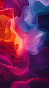 Velvet currents of color drifting through a quiet dream.