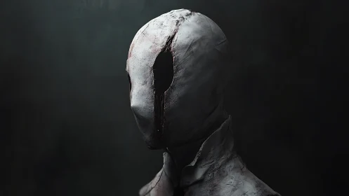 Silent hollow gentleman with cracked porcelain sorrow.