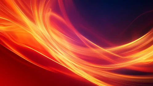 Dynamic Light Waves Across Gradient Background.