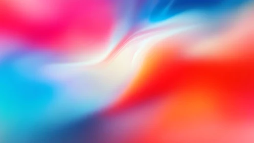 Color gradient field shows smooth flowing red blue transitions