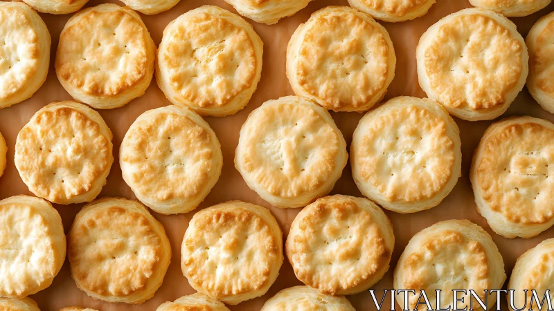 Golden Pastry Circle Dance Celebrates Bakery's Flaky Glory