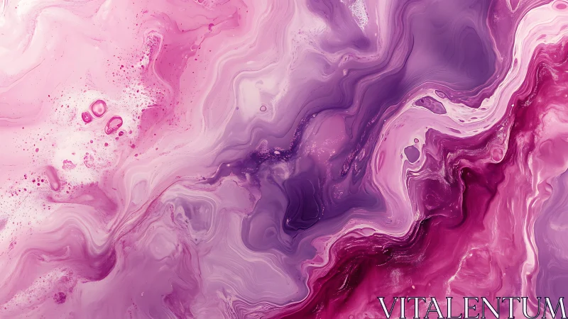 Velvet nebula currents swirl through rose and lavender tides