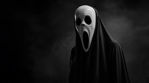 Graveyard whisperer in a hollow scream of midnight hush.