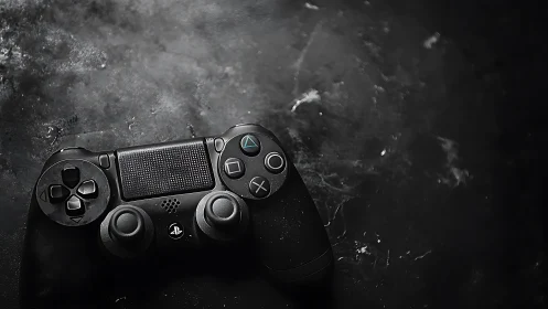 PlayStation Controller Submerged in Water