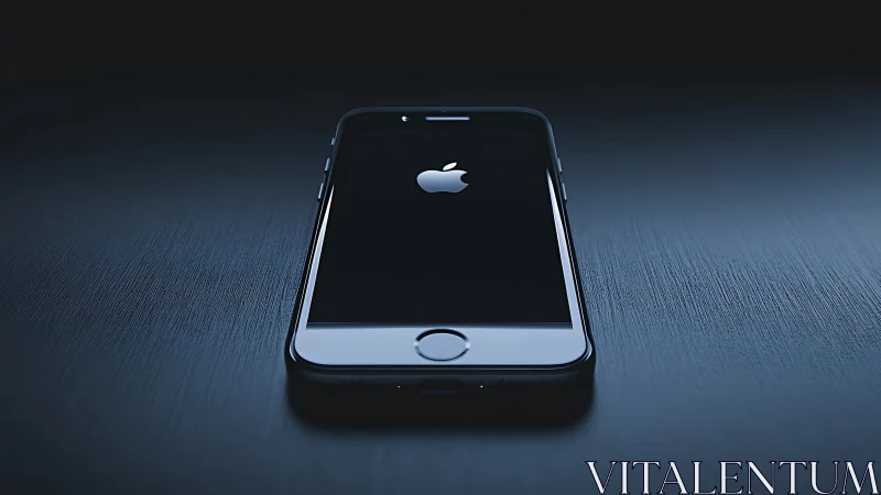 iPhone 6 on textured surface.