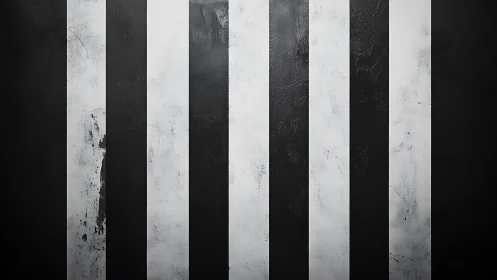 Bold black and white stripes creating cozy modern drama.