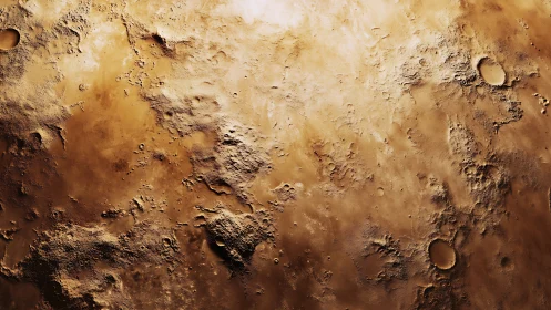 High-resolution Martian regolith topography with impact craters