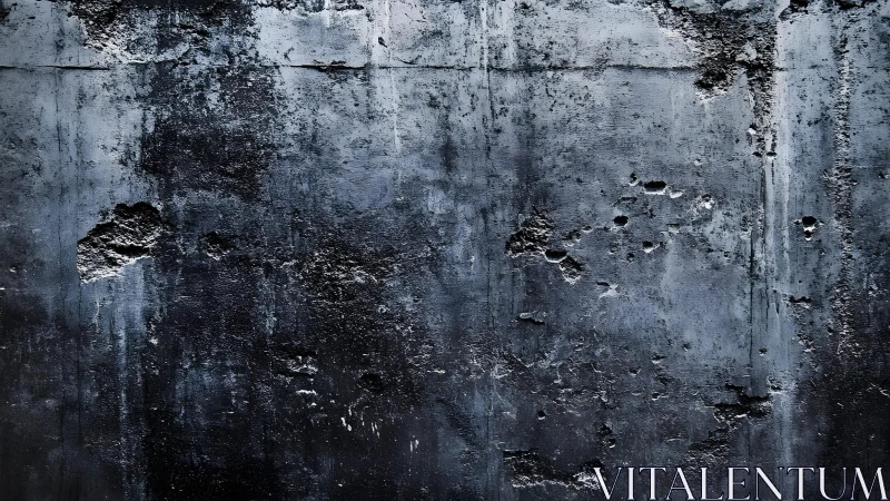 Weathered Concrete Wall Texture with Dark Grunge Style Finish.
