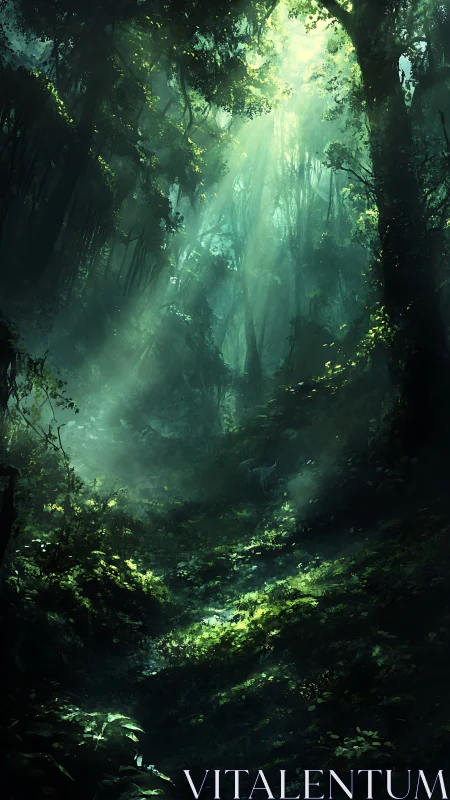 Luminous Cathedral of Emerald Silence.