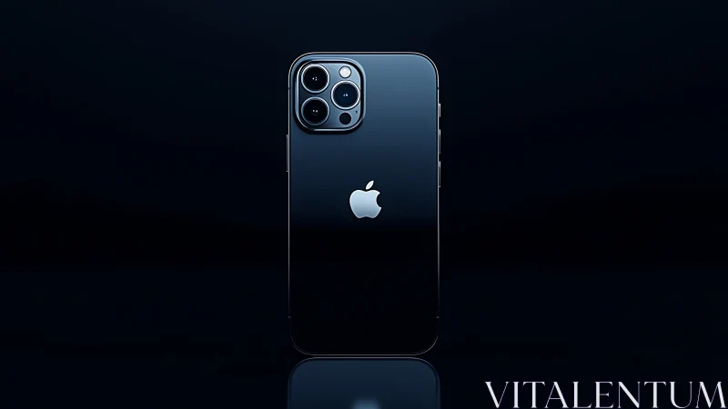 iPhone 12 Pro Pacific Blue Triple Camera System.