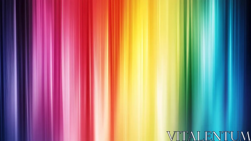 Vertical spectrum gradient with vivid rainbow color bands.