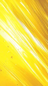 Diagonal yellow light streaks form dynamic abstract motion field