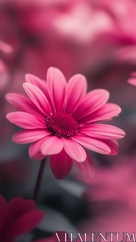 Magenta Bloom: Nature's Pink Masterpiece Captured.