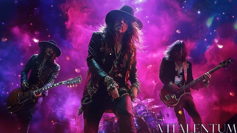 Cosmic rock trio tears open a violet nebula of sound