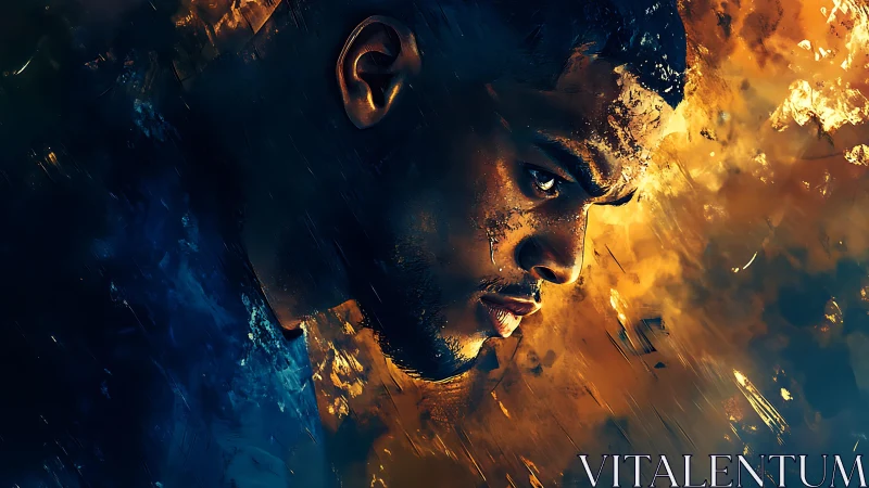 Stormlit resolve carves a hero&rsquo;s face from colliding fire and sea