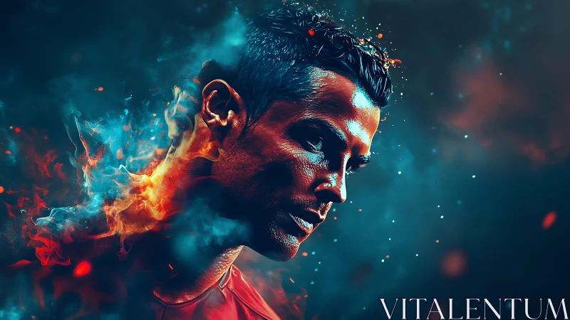 Ember-crowned striker bends light and smoke around resolve