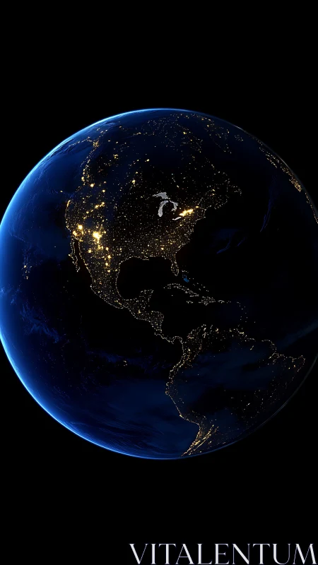 Nocturnal Earth from orbit reveals luminous urban networks