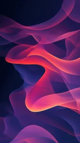 Neon fluid gradients flow across dark abstract topology.