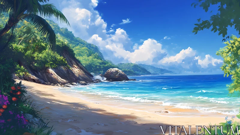 Emerald Cove Sanctuary Where Jungle Whispers Meet Turquoise Waves