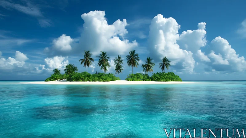 Tropical Paradise Island Escape.