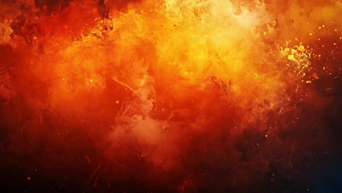 Chromatic Combustion: Turbulent Pigment Dispersion with Radiant Luminescence.