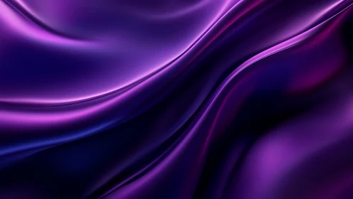 Velvet galaxies slide across a chrome-purple midnight