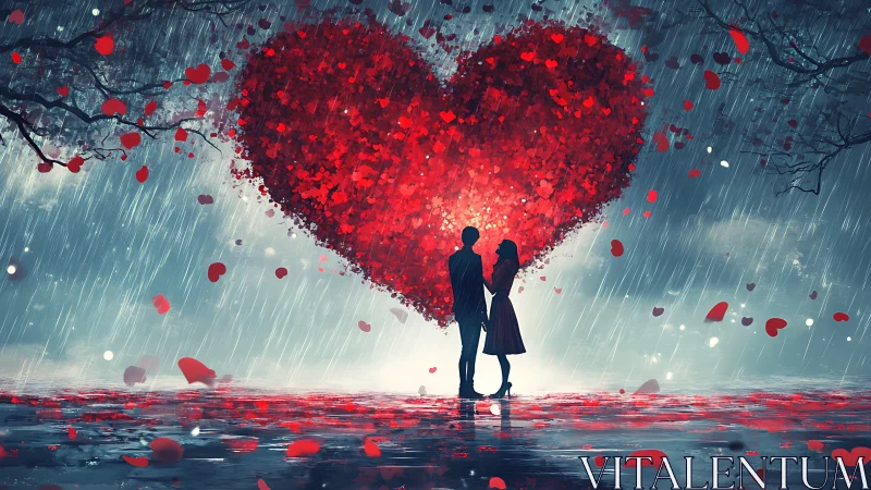 Two Souls Dancing Under a Heart of Light