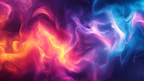 Molten Chromatic Symphony Ignites the Digital Canvas.