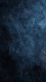 Midnight blue textured wall with quiet cosmic charm.