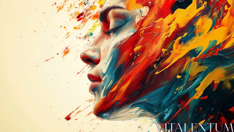 Dreaming in Colorful Motion, A Portrait Unbound by Edges.