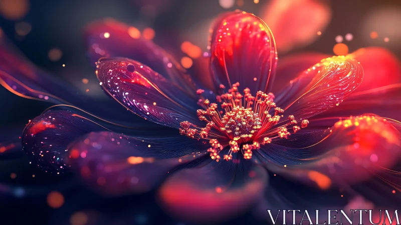 Neon nebula blossom swirling in luminous midnight bloom.