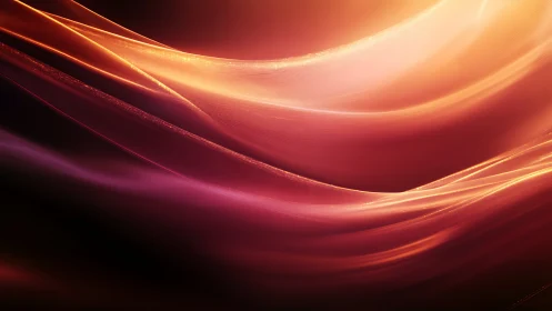 Radiant spectral wavefronts in layered luminous flux fields.