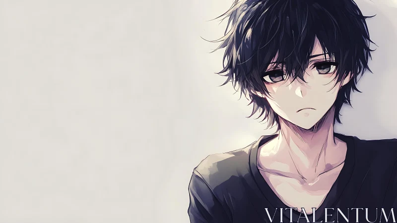 Male anime character against plain light background.