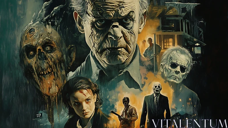 Haunted portraits and masked killers dominate night terror