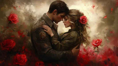 Soldiers Find Romance Blooming Through Battle's Bloodied Rose Garden