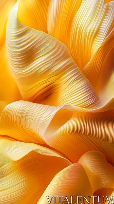 Golden flowing folds that glow with soft welcoming light.