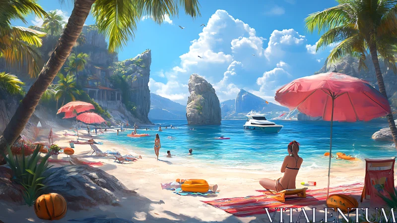 Tropical Beach Escape: Crystal Waters & Hidden Cove.