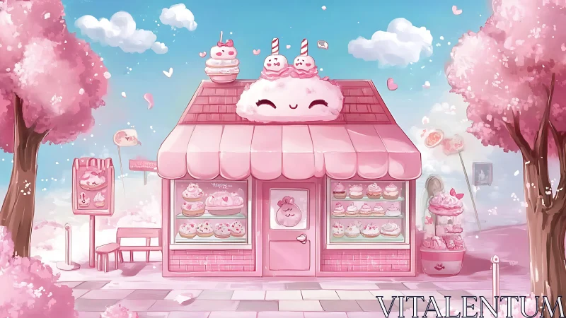 Whimsical Pink Bakery Dream Come to Life.