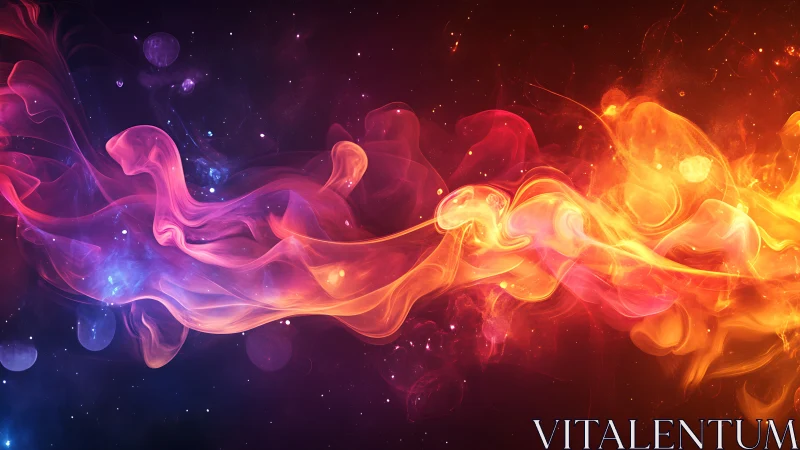 Cosmic Ribbons Dance Through Luminous Void