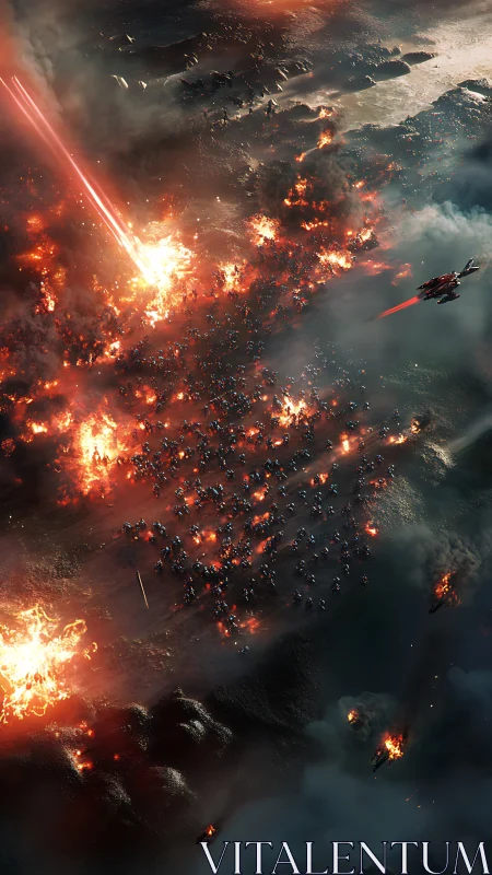 Space Fleet Battle with Planetary Destruction.