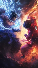 Elemental warriors collide as fire and water rewrite gravity