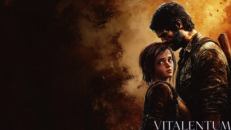 Narrative Portraiture with Dramatic Atmospheric Rendering and Compositional Depth