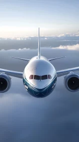 Photorealistic frontal jet portrait with axial symmetry emphasis.