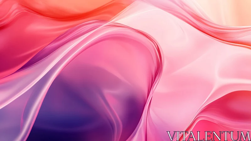 Chromatic fluid membranes in layered translucent gradient fields.